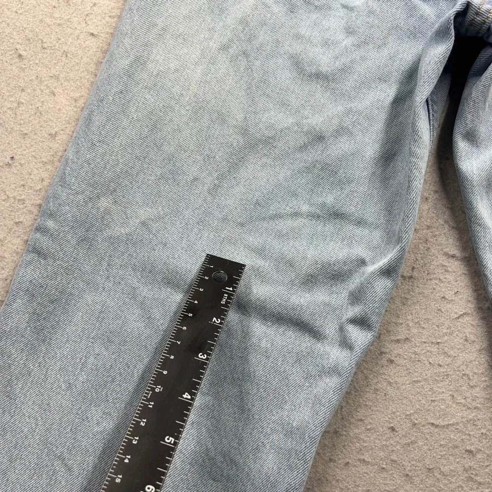 Levis 550 Relaxed Fit Light Wash Blue Denim Jeans Mens 32x30 100 Cotton